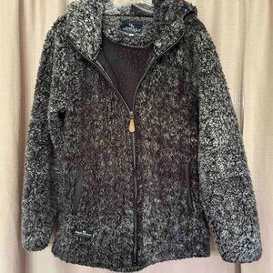 Womens Simply Southern Faux Fur Jacket Sz S NWOT